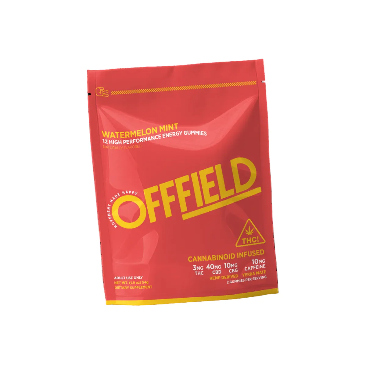 High Performance Energy Gummies - 1.5mg THC, 5mg CBG, & 20mg CBD - Image 6