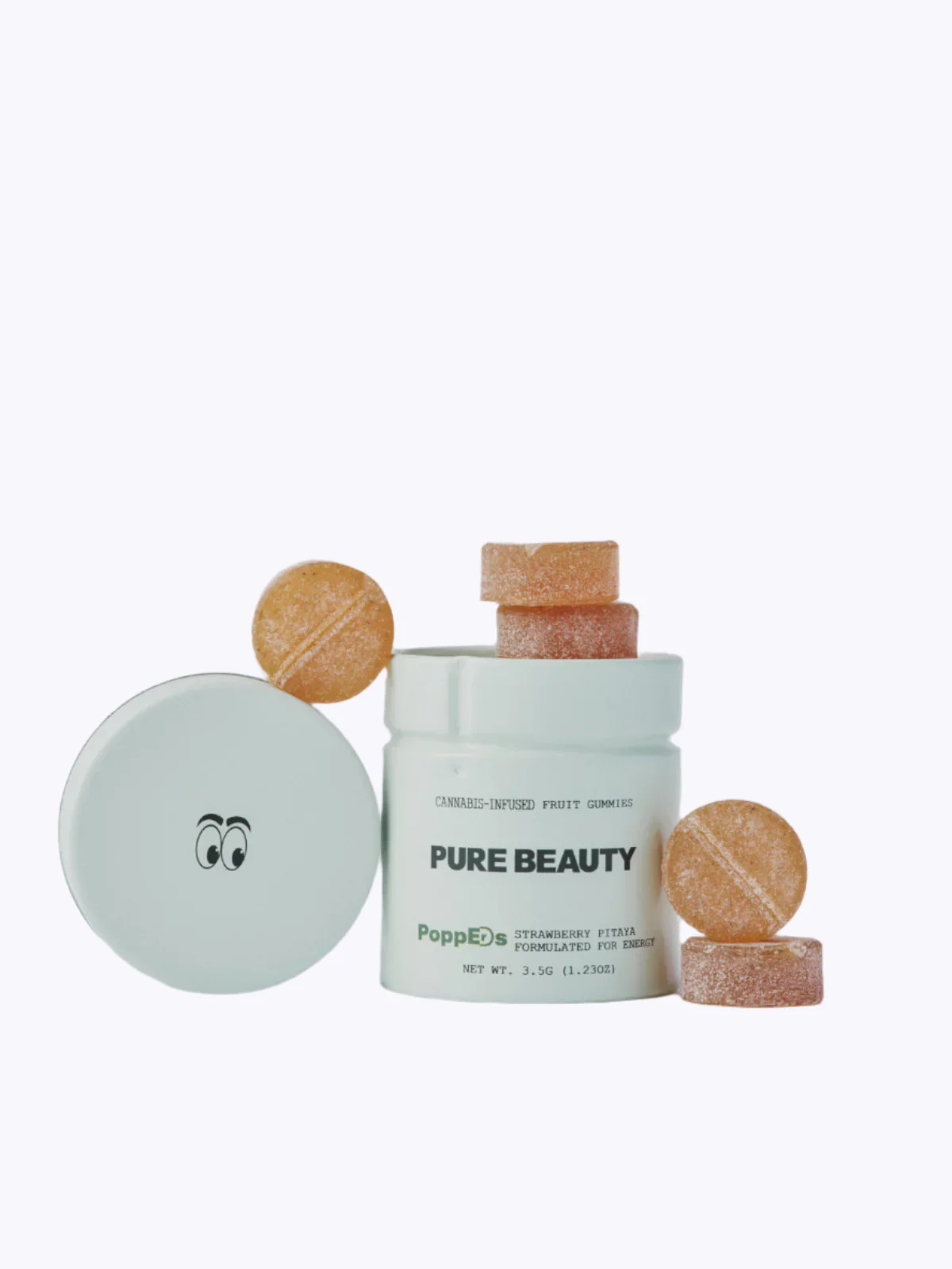 Strawberry Pitaya Active+ Edibles - 10mg THC and 5mg THCV - Image 3